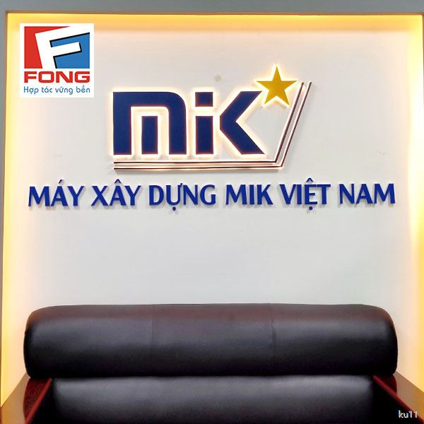 Biển hiệu logo MiK